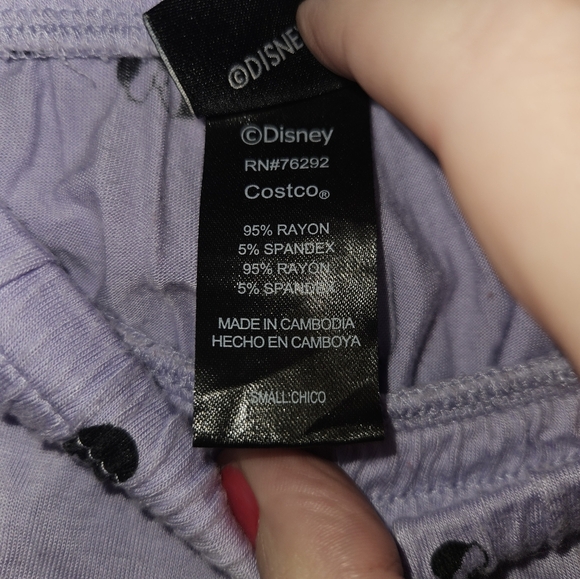 Disney Womans Minnie Mouse Elastic Waist Size S - Picture 7 of 10